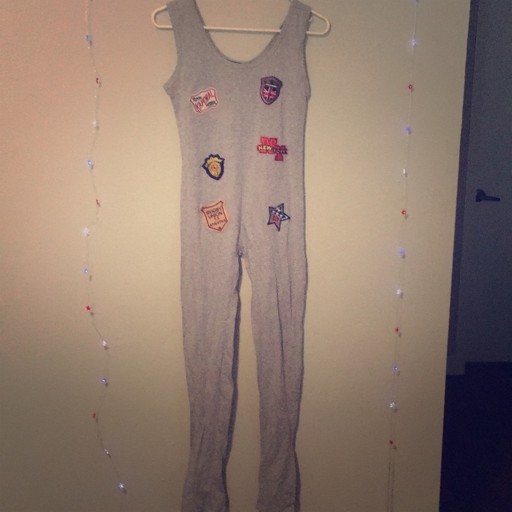 Grey bodysuit